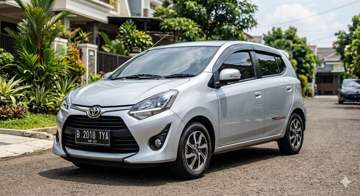 Kredit Mobil Bekas Toyota Agya 2021 di Denpasar